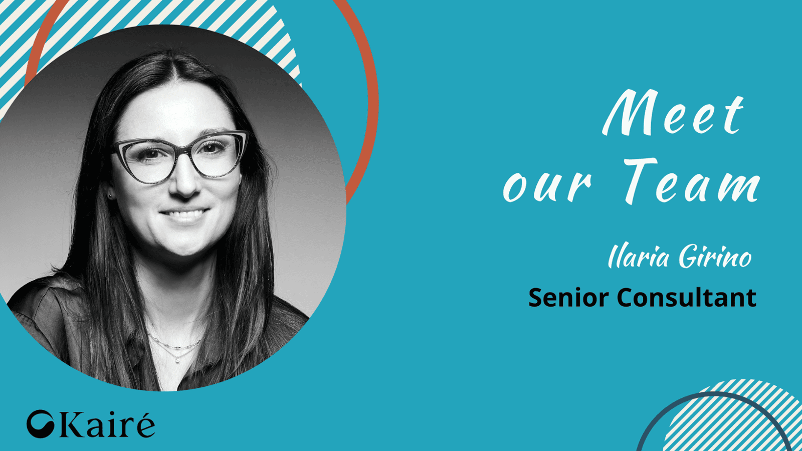 Meet our Team: Ilaria Girino, Senior Consultant